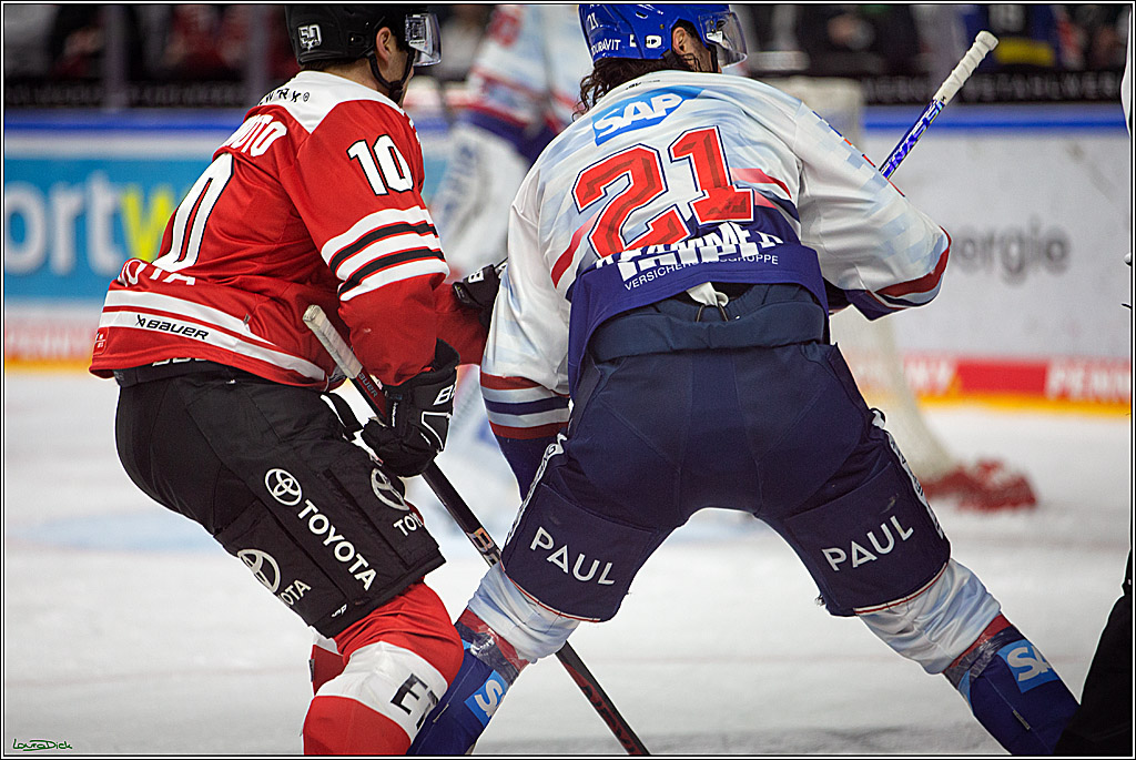 PENNY DEL; Koelner Haie-Adler Mannheim; Koeln, 21.03.2023